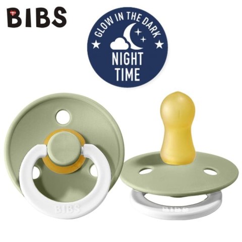 BIBS Smoczek uspokajający SAGE NIGHT M