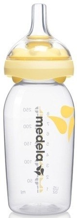 MEDELA Zestaw Calma butelka 250 ml + smoczek