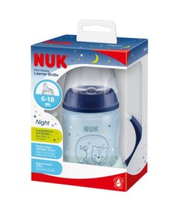 NUK 215326 Butelka FC 150ml z uchwytami świecąca w ciemności NIGHT*