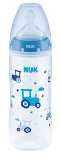 NUK Butelka FC+ PP 360 ml z wskaźnikiem temperatury smoczek silikonowy 6-18 m-cy XL