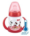 NUK Butelka FC 150 ml z uchwytami i wskaźnikiem temperatury DISNEY MYSZKA MIKI ustn.sil.niek.