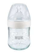 NUK Butelka szklana NATURE SENSE 120 ml z wskaźnikiem temperatury