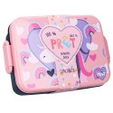 Lunch box PRET Unikorn Heart PINK