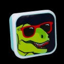 Snack box śniadaniówka 3w1 PRET Dino T-Rex Blue