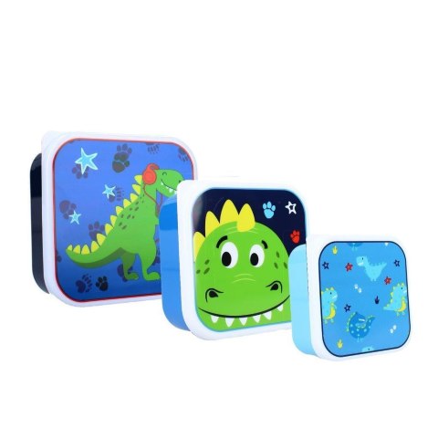 Snack box śniadaniówka 3w1 PRET Dragon Navy