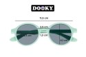 Okulary przeciwsłon. Dooky Bali Junior BLACK 3-7 l