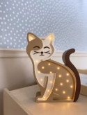 Lampka ręcznie robiona - Kot
