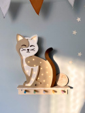 Lampka ręcznie robiona - Kot