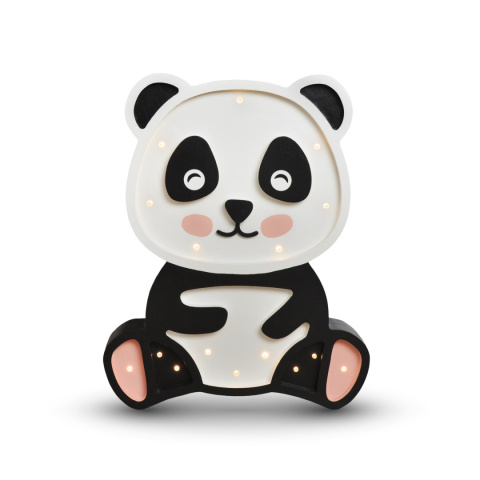 Lampka ręcznie robiona - Panda