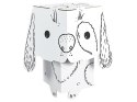 Kolorowanka 3D Cube head - Piesek 3l+ MONUMI Monumi