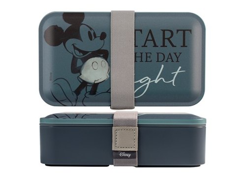 Lunchbox Bento box + sztućce Mickey Blogger 12m+ LULABI Lulabi