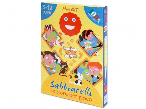 Zestaw do kolorowania piaskiem Kids & Pets 5l+ SABBIARELLI Sabbiarelli