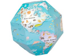 Globus edukacyjny 3D Zwierzęta 5l+ MONUMI Monumi
