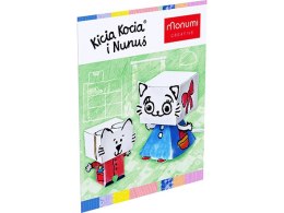 Kolorowanka 3D Creative Head - Kicia Kocia i Nunuś 3l+ MONUMI Monumi