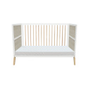 THEOBEBE - łóżeczko niemowlęce MARELIE white&amp;amp;beige 70x140 cm