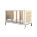 THEOBEBE - łóżeczko niemowlęce MARELIE white&amp;natural 60x120 cm