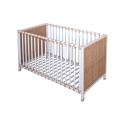 THEOBEBE - łóżeczko niemowlęce NEMO natural&white 120x60cm