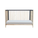 THEOBEBE - łóżeczko niemowlęce OCEANIA grey&beige 120x60cm